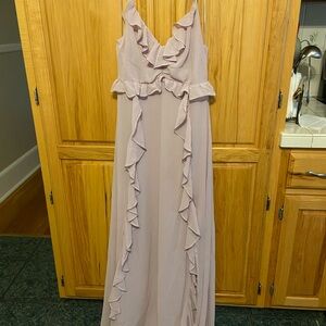 Astr the label purple maxi dress